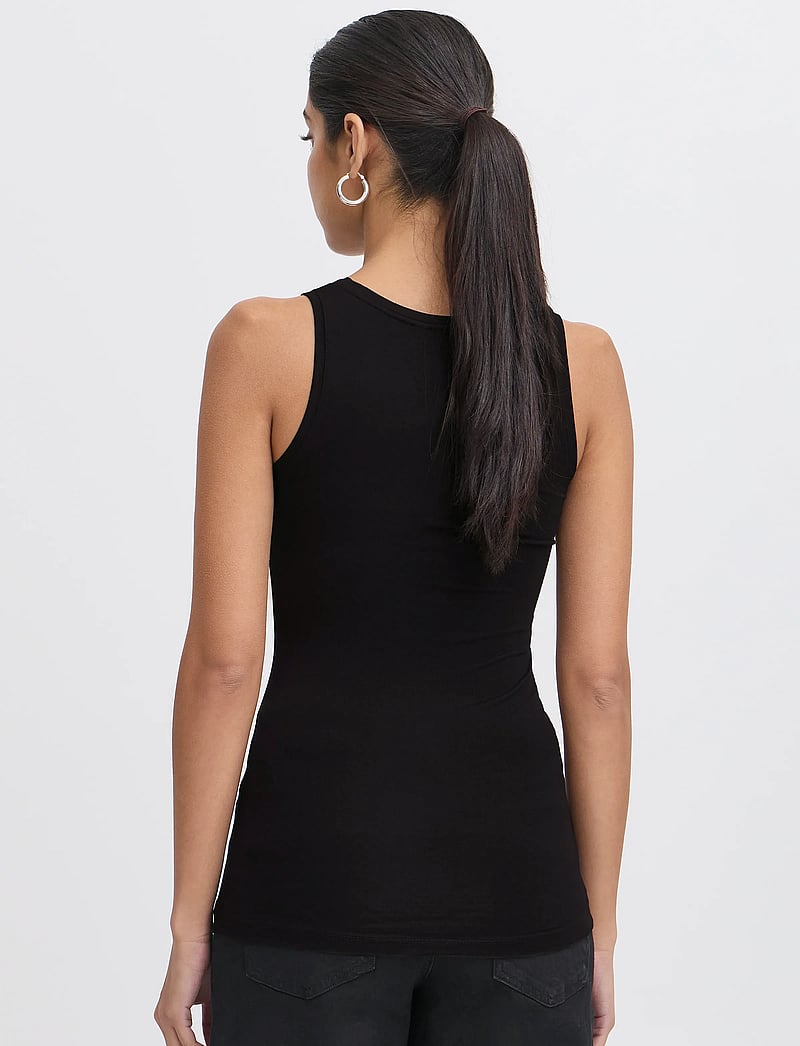 ICHI - IHZOLA PLAIN TO - topid ja varrukateta alussärgid - black - 3