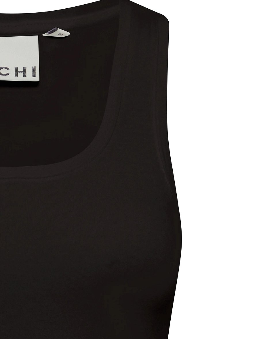 ICHI - IHZOLA PLAIN TO CORE - Ärmellose tops - black - 5