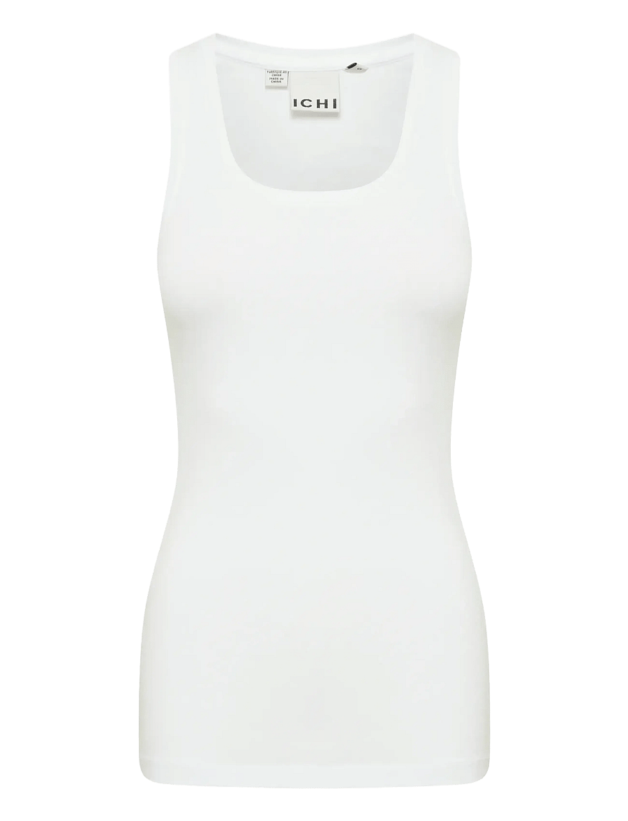 ICHI - IHZOLA PLAIN TO CORE - Ärmellose tops - white - 1