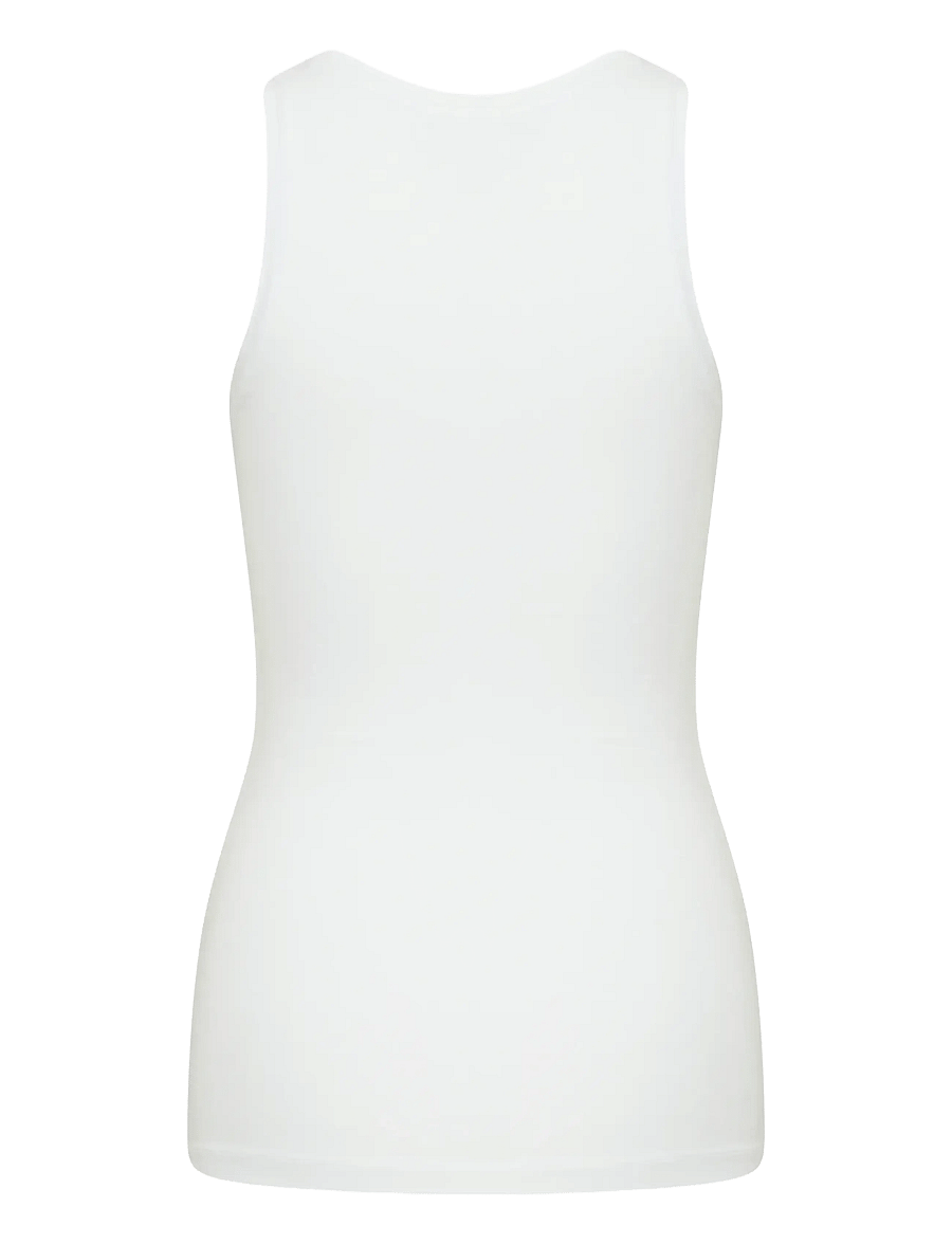 ICHI - IHZOLA PLAIN TO CORE - Ärmellose tops - white - 2