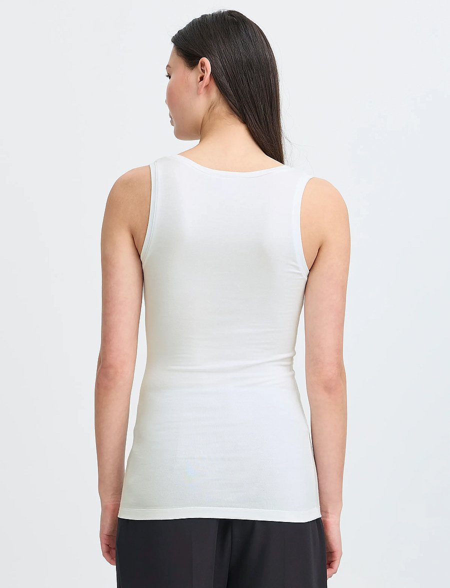 ICHI - IHZOLA PLAIN TO CORE - Ärmellose tops - white - 3