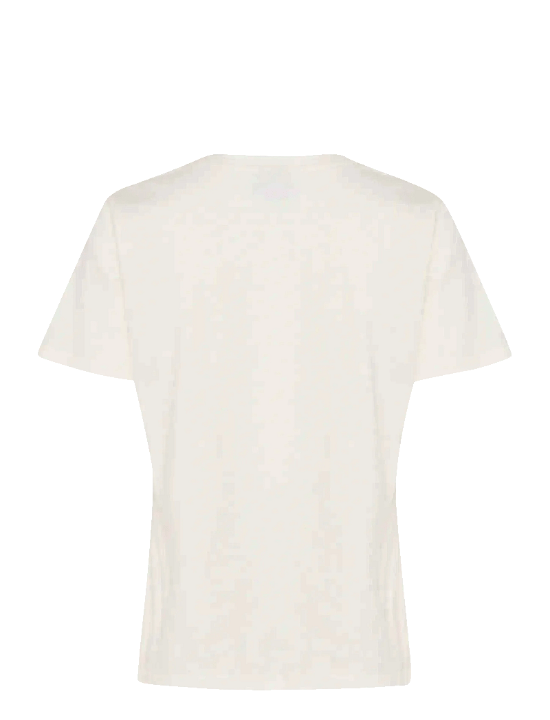 ICHI - IHPALMER V SS - t-shirts - cloud dancer - 2