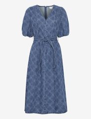 ICHI - IHASKI DR - denim dresses - medium blue - 0