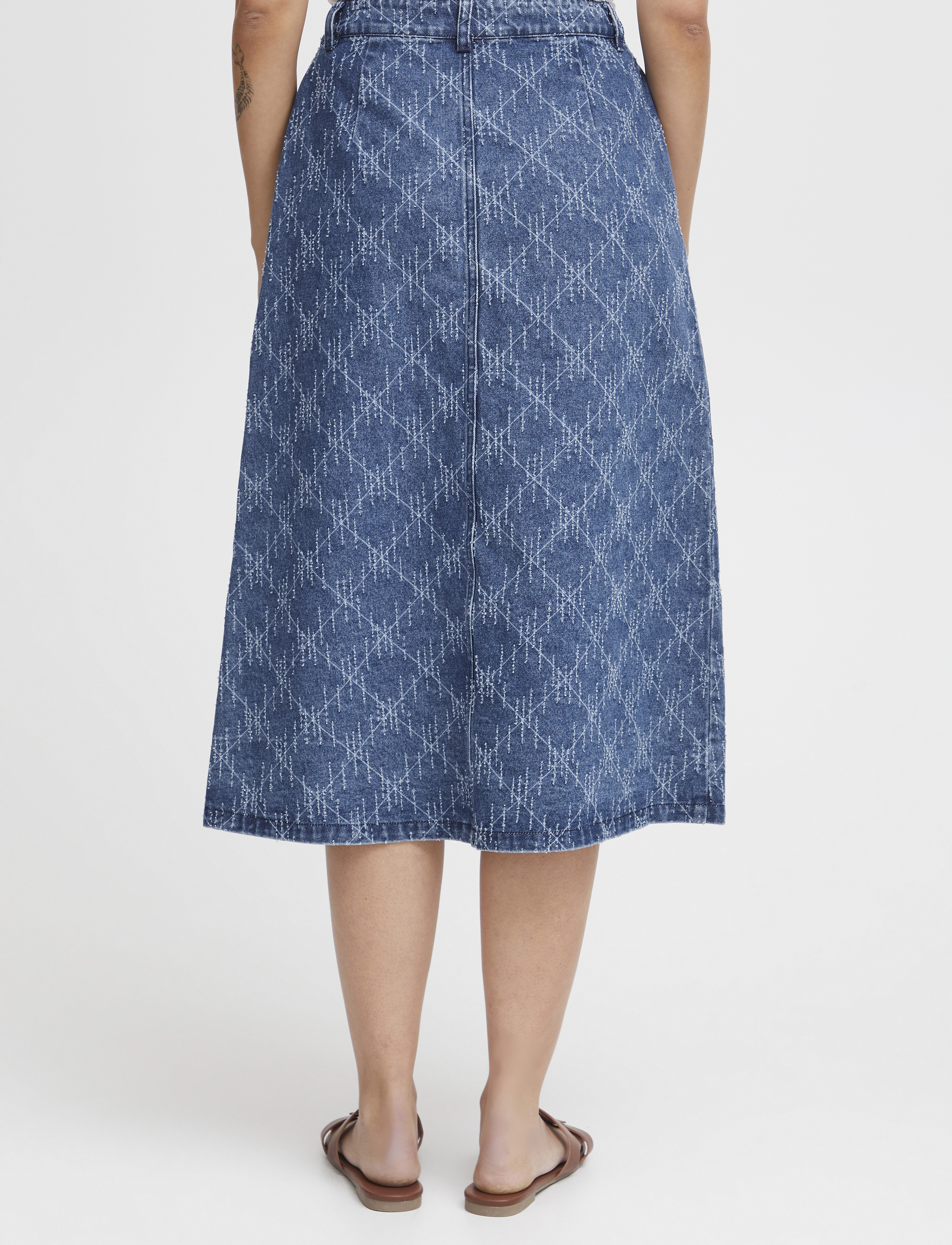 ICHI - IHASKI SK - midiseelikud - medium blue - 4