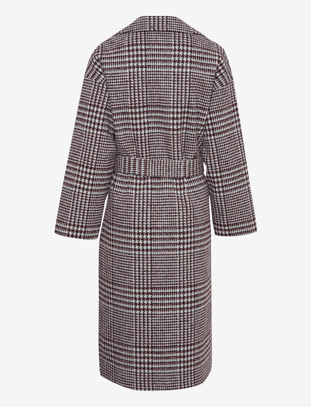 ICHI - IHJANNET CHECK JA3 - black brushed chek - 1