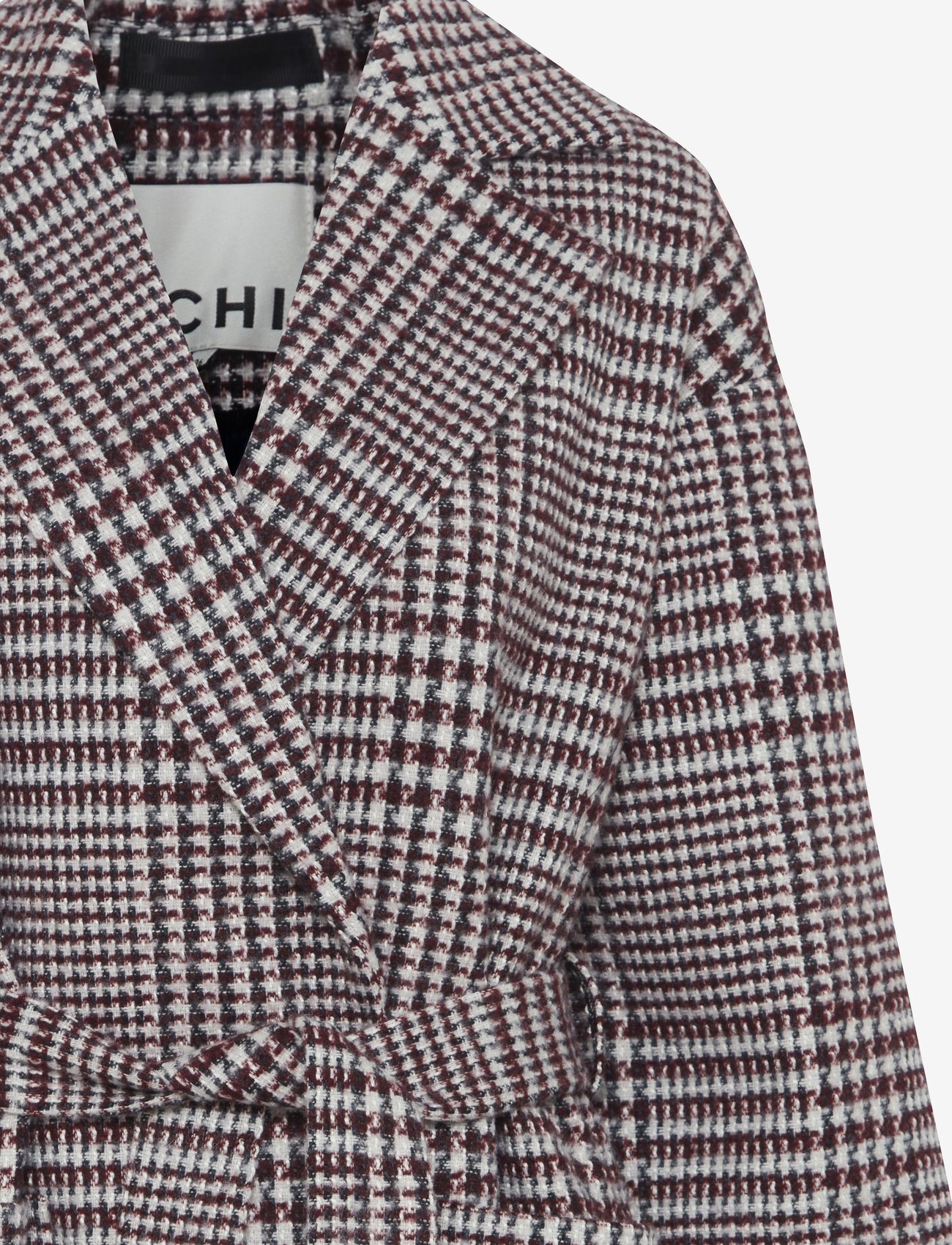 ICHI - IHJANNET CHECK JA3 - black brushed chek - 4