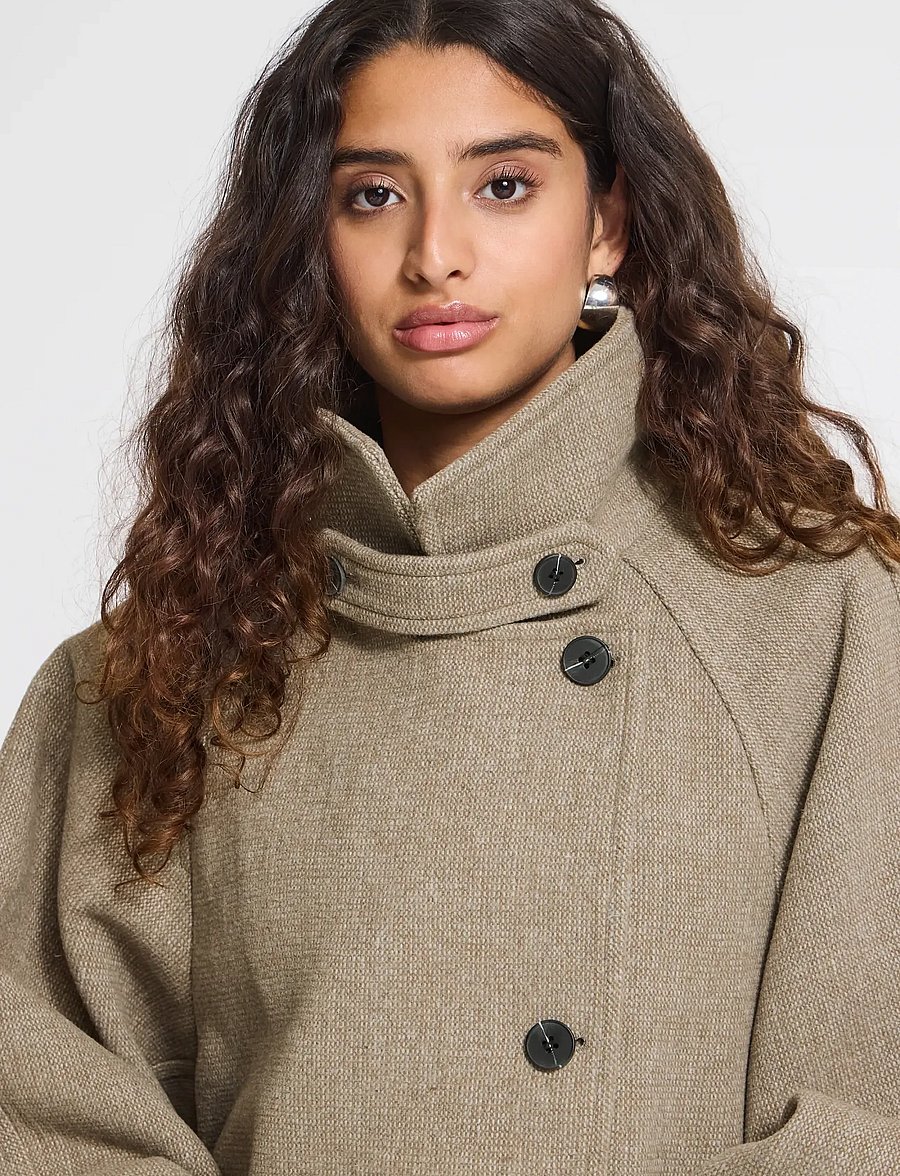 ICHI - IHGAZIVA JA - vinterjakker - desert taupe melange - 4