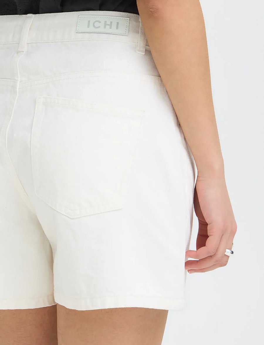 ICHI - IHAVENY SHO - jorts - denim blanc de blanc 114800 - 3