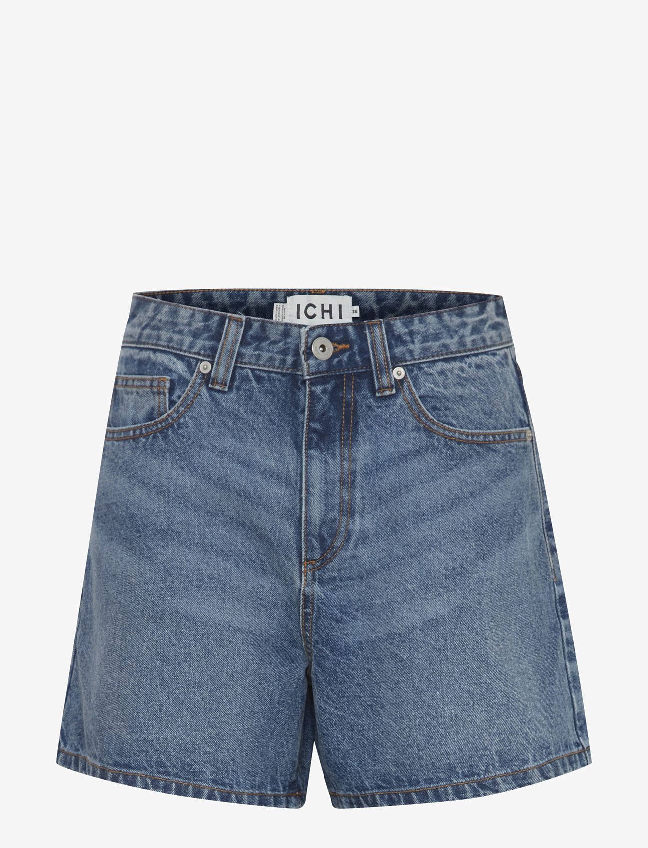 ICHI - IHAVENY SHO - jeansshorts - medium blue stone washed - 0