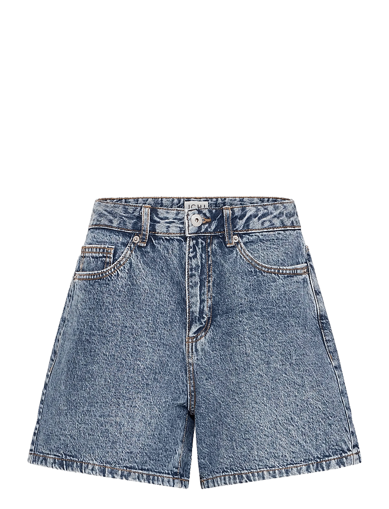 ICHI - IHAVENY SHO - jorts - medium blue stone washed - 1