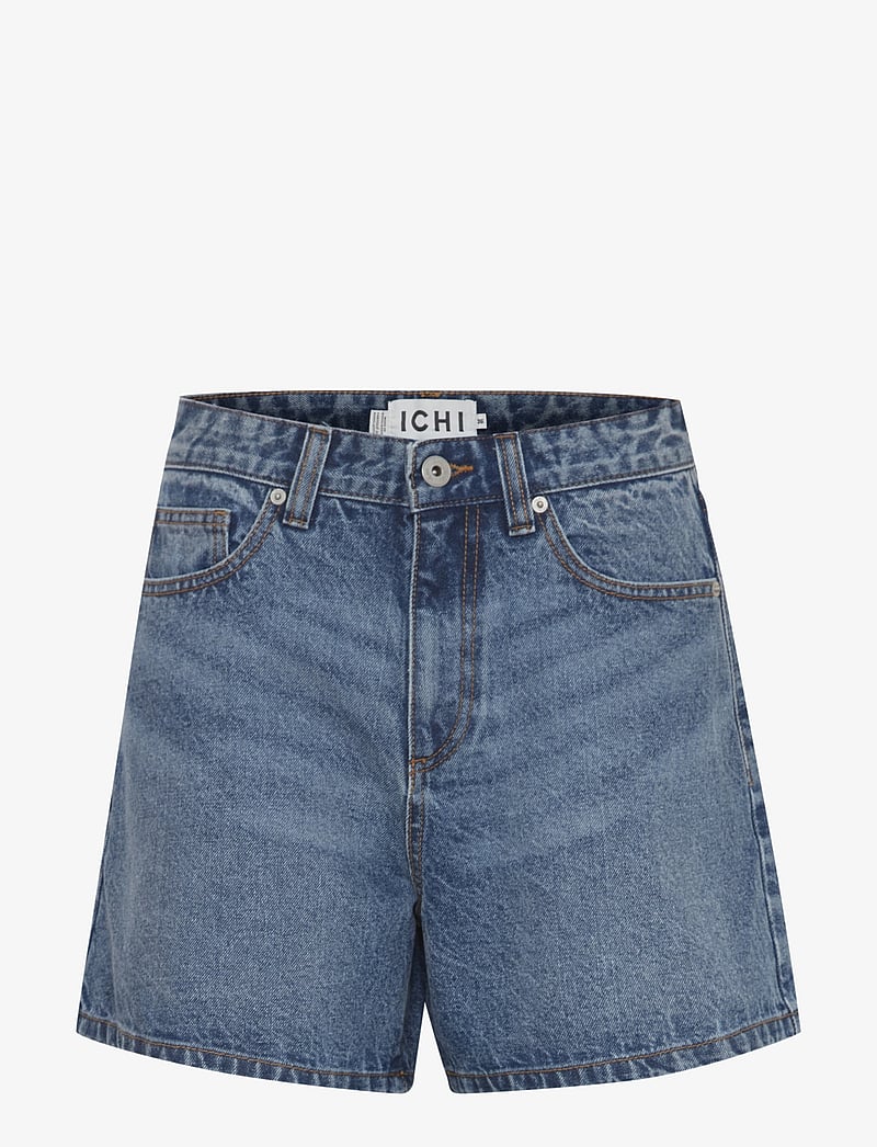 ICHI - IHAVENY SHO - jeansshorts - medium blue stone washed - 0