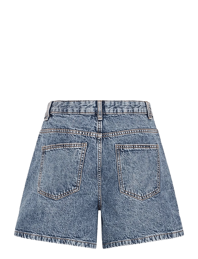 ICHI - IHAVENY SHO - jorts - medium blue stone washed - 2