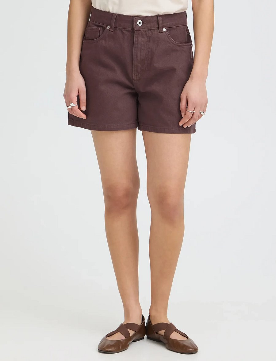 ICHI - IHAVENY SHO - lühikesed teksapüksid - chicory coffee melange - 5