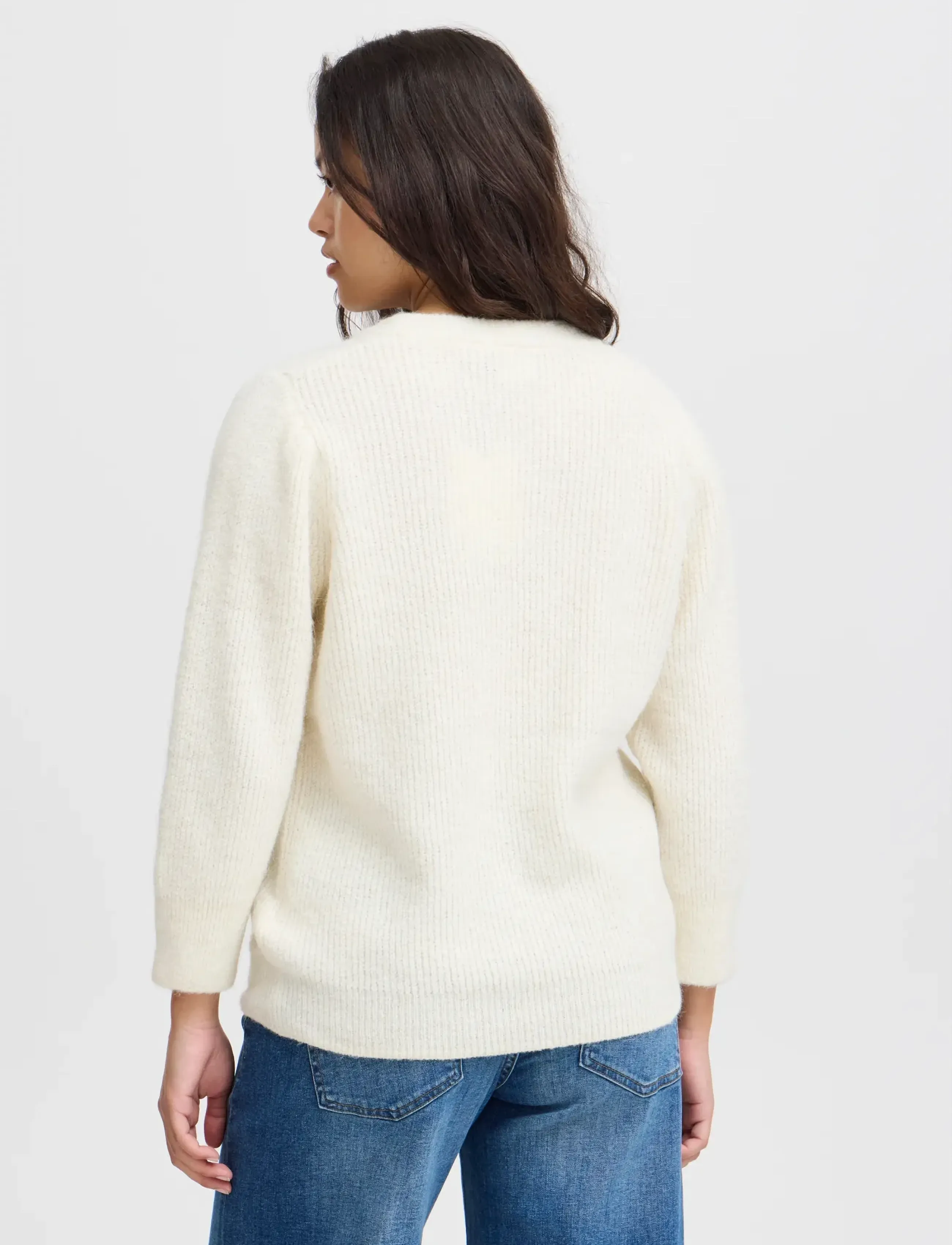 ICHI - IHKAMARA MS3 - pullover - cloud dancer - 3