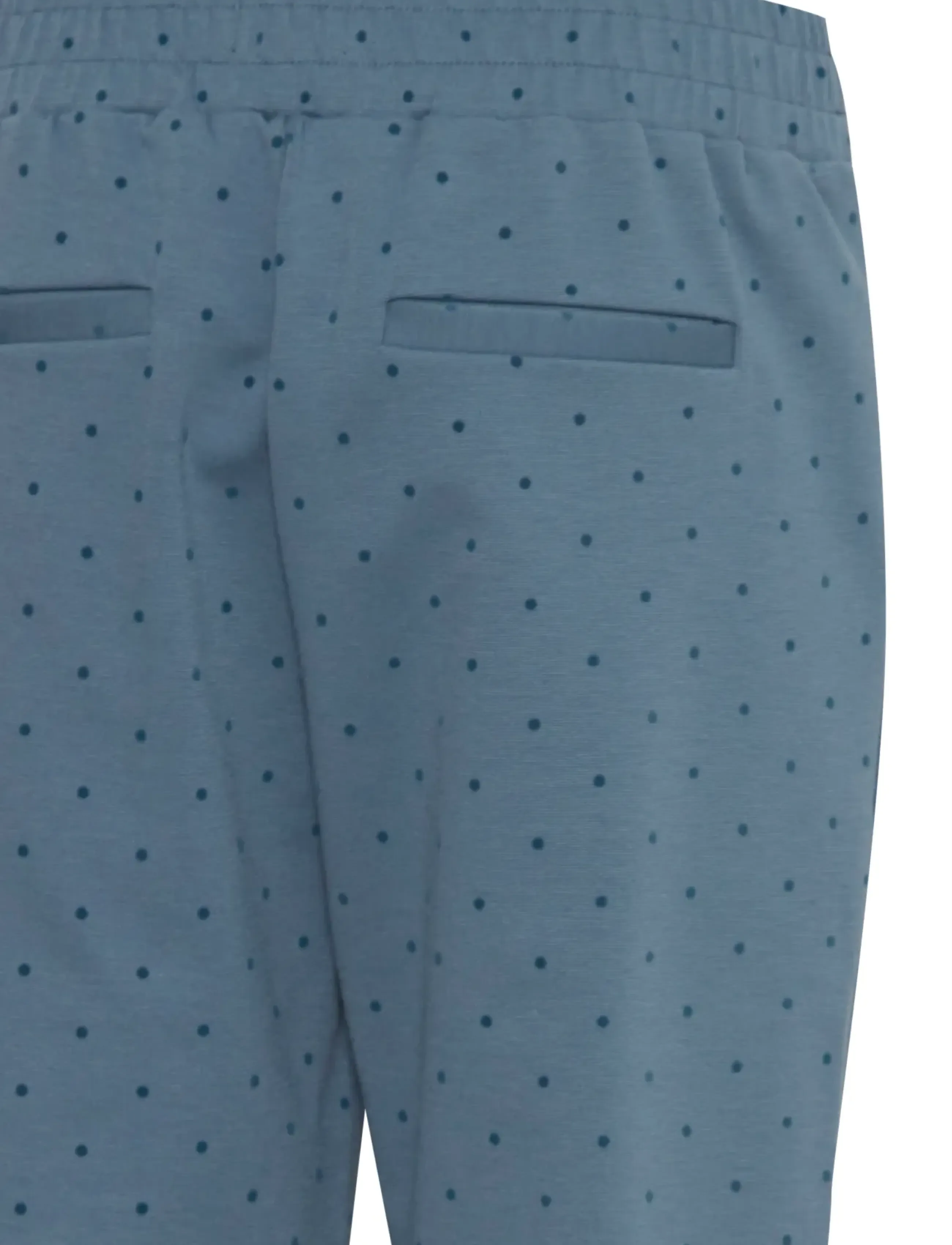 ICHI - IHKATE PRINT PA25 - joggers copy - blue mirage flock dot - 5
