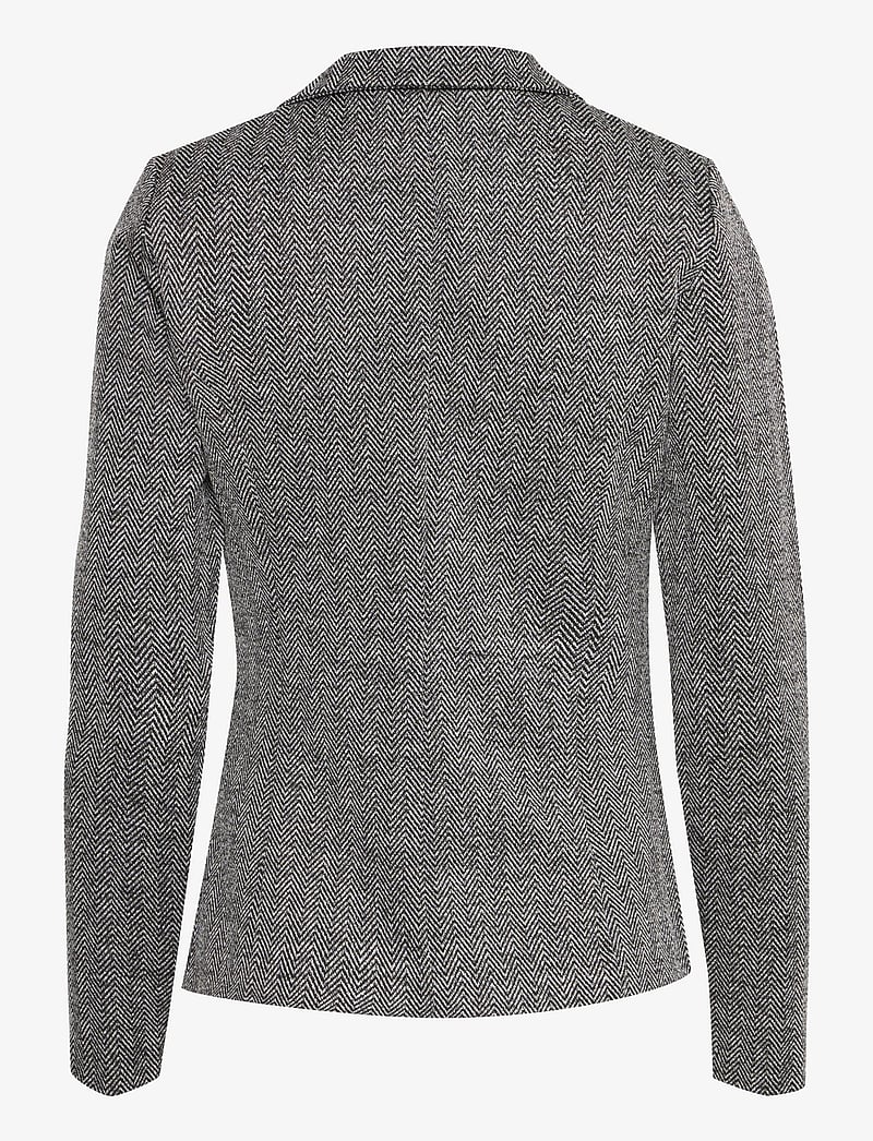 ICHI - IHKATE JACQUARD BL4 - einreihige blazer - black/white herringbone - 2