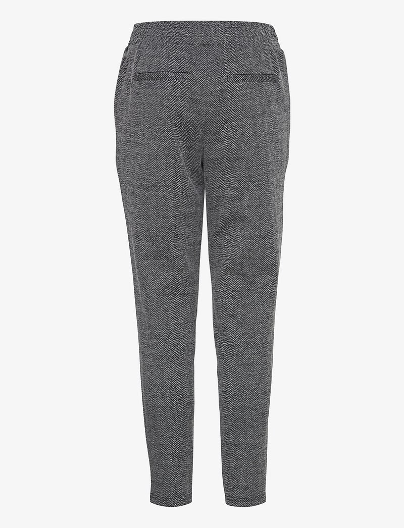 ICHI - IHKATE JACQUARD PA8 - pidulikud püksid - black/white herringbone - 2