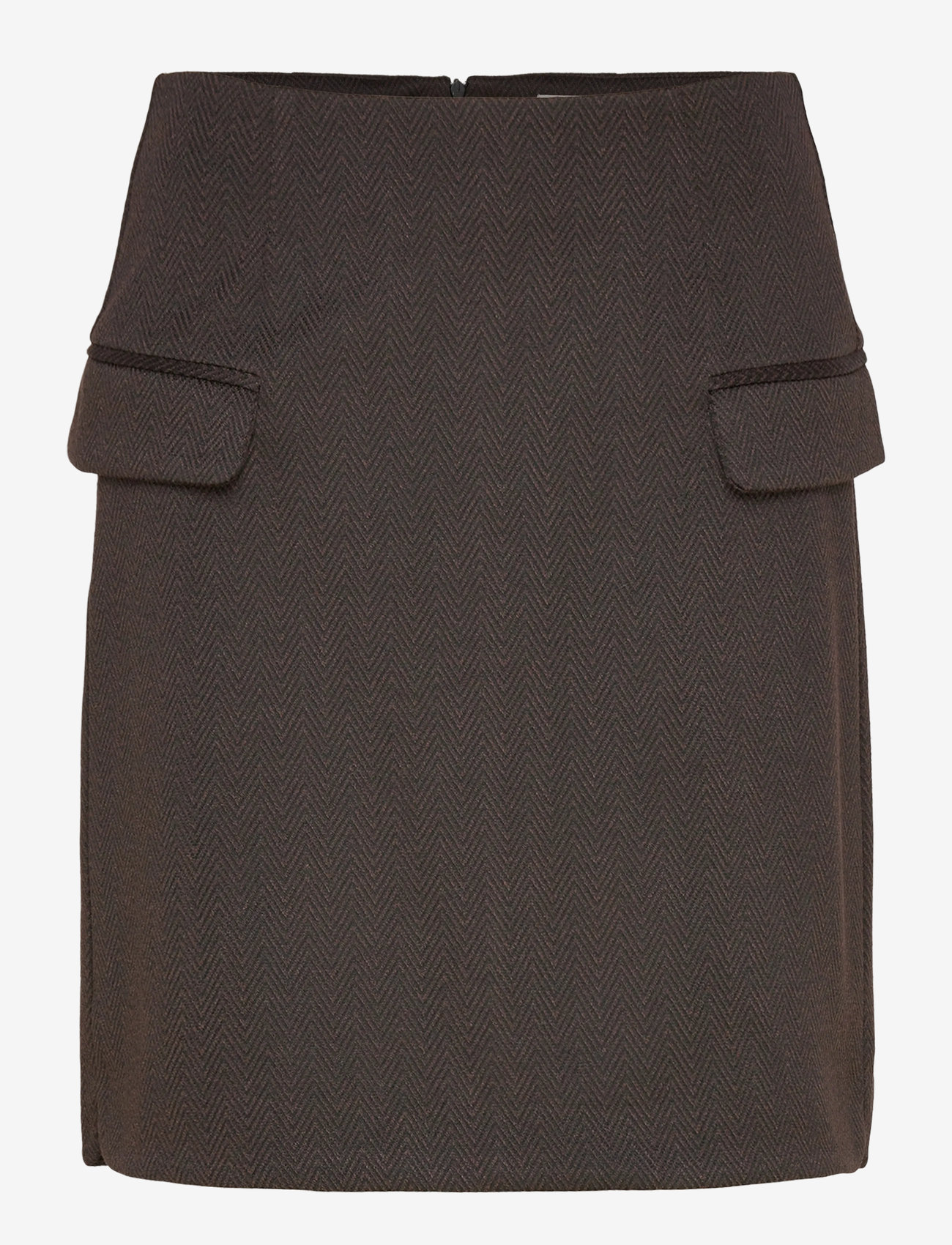 ICHI - IHKATE JACQUARD SK5 - laveste priser - black brown herringbone - 0