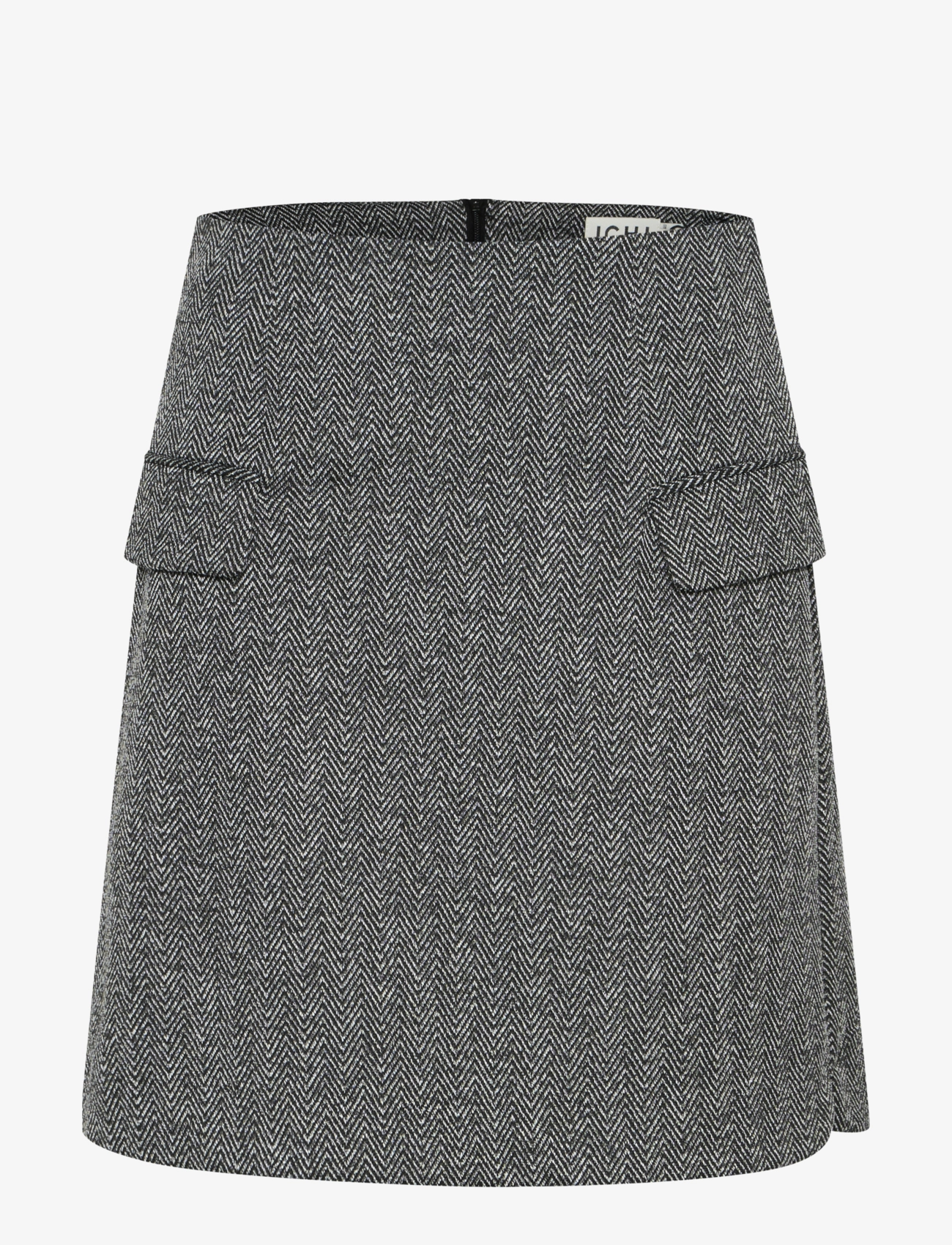 BLACK/WHITE HERRINGBONE