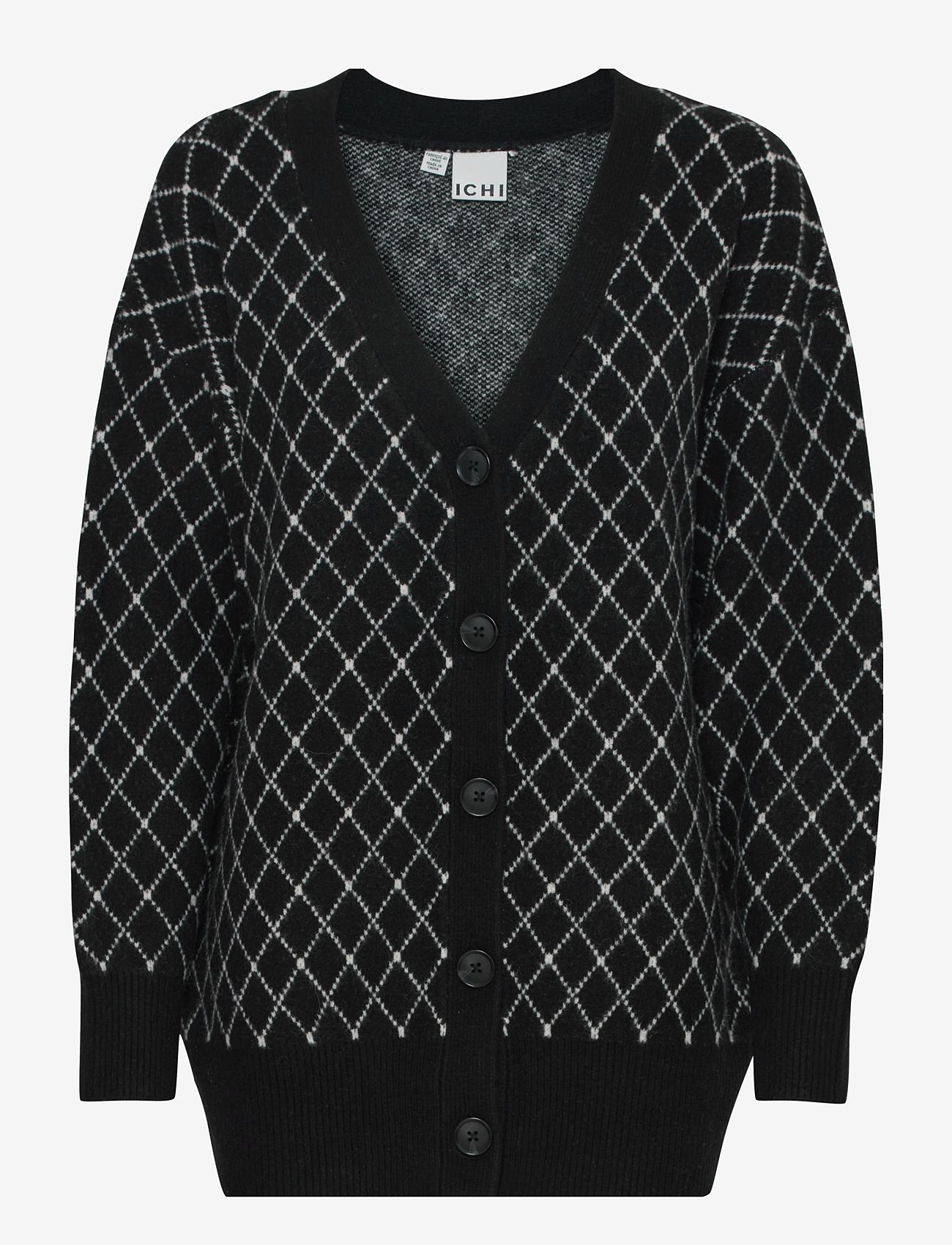 ICHI - IHALVINO CA - cardigans - black - 1