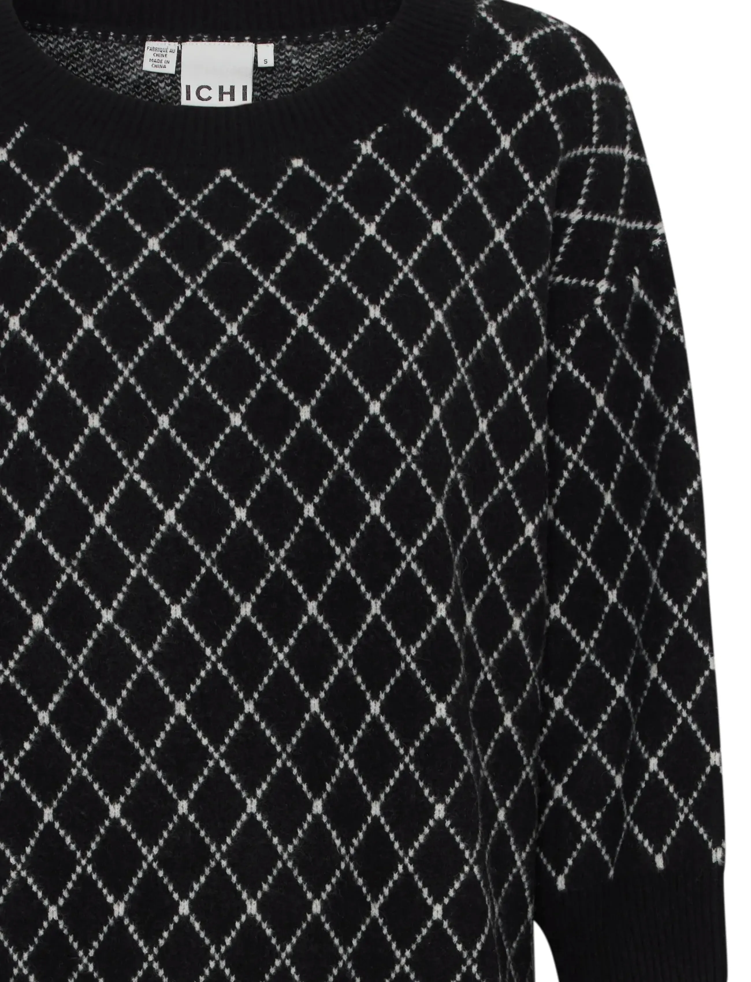 ICHI - IHALVINO MS - jumpers - black - 4