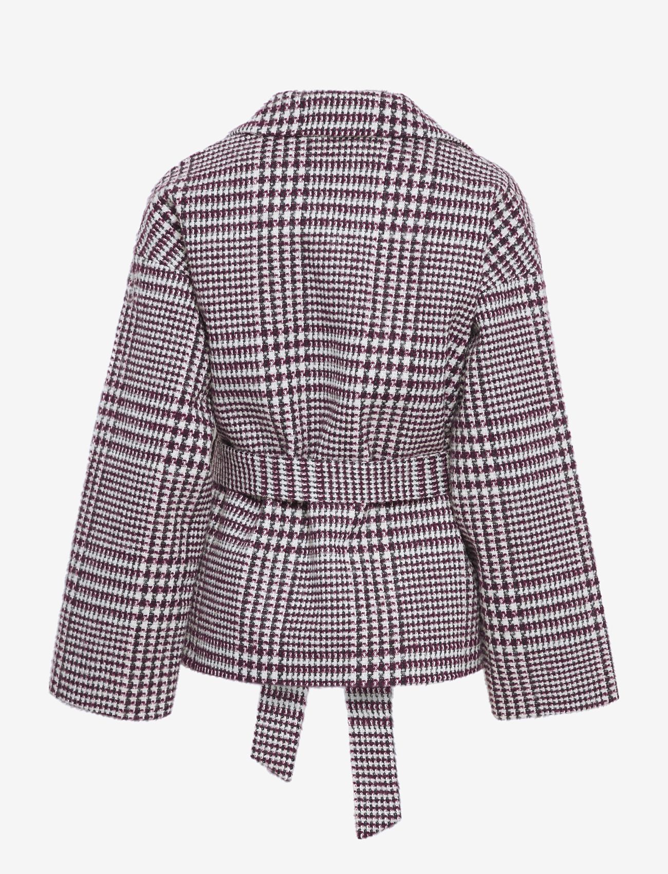 ICHI - IHJANNET CHECK JA4 - fall jackets - black brushed chek - 1