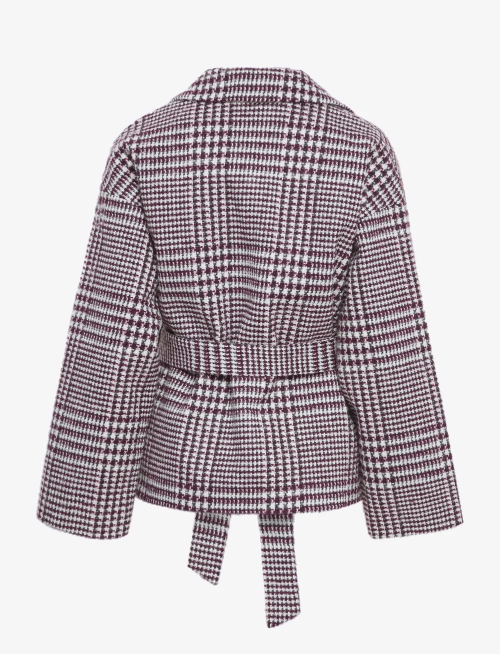 ICHI - IHJANNET CHECK JA4 - winter jackets - black brushed chek - 2