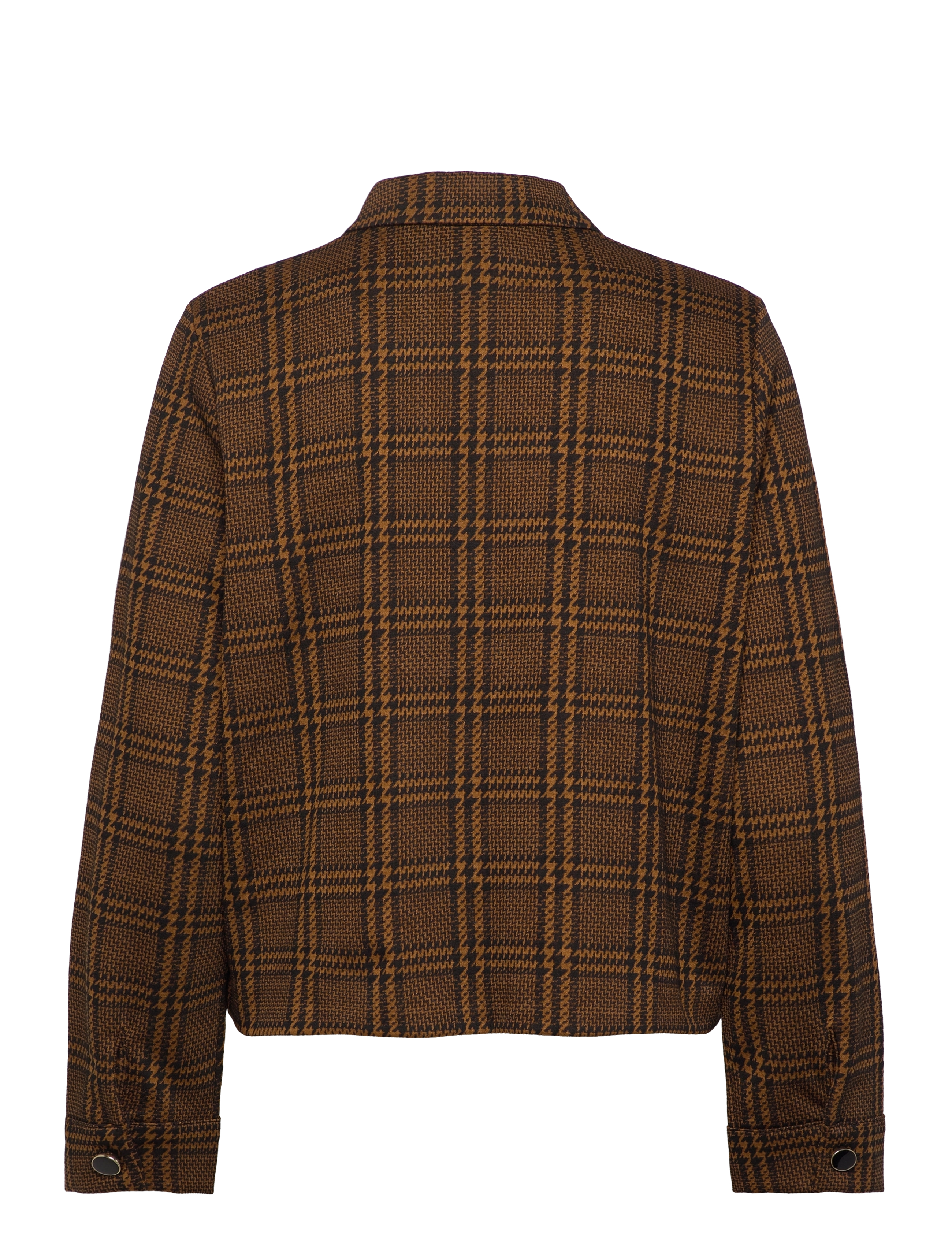 ICHI - IHKATE MOSLEY JA - outerwear - monk's robe check jacquard - 1