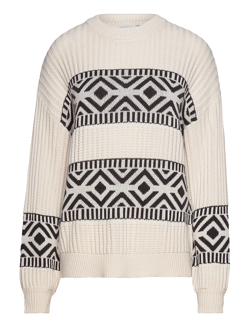 ICHI - IHBARISA LS2 - stickade tröjor - birch - 0