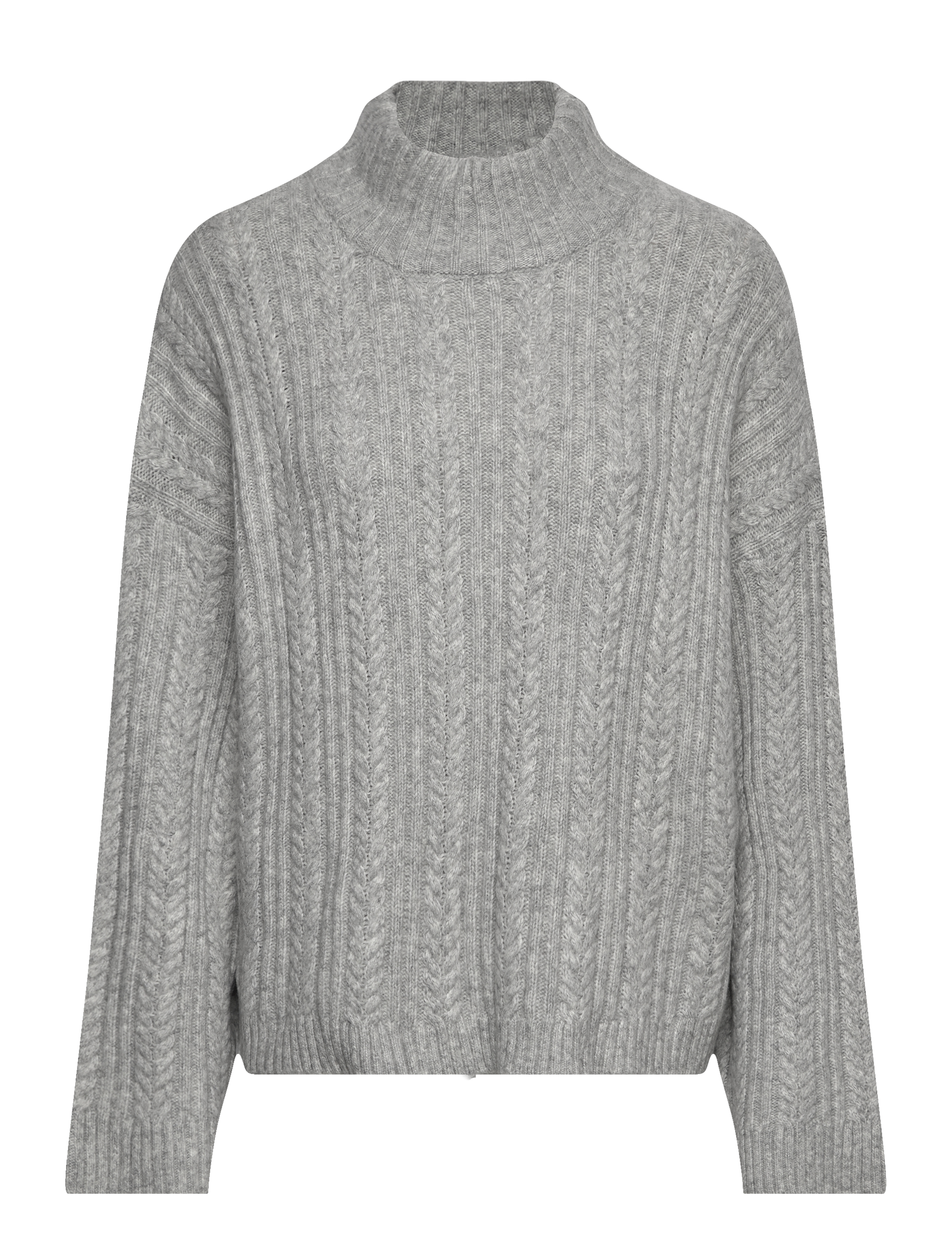 LIGHT GREY MELANGE