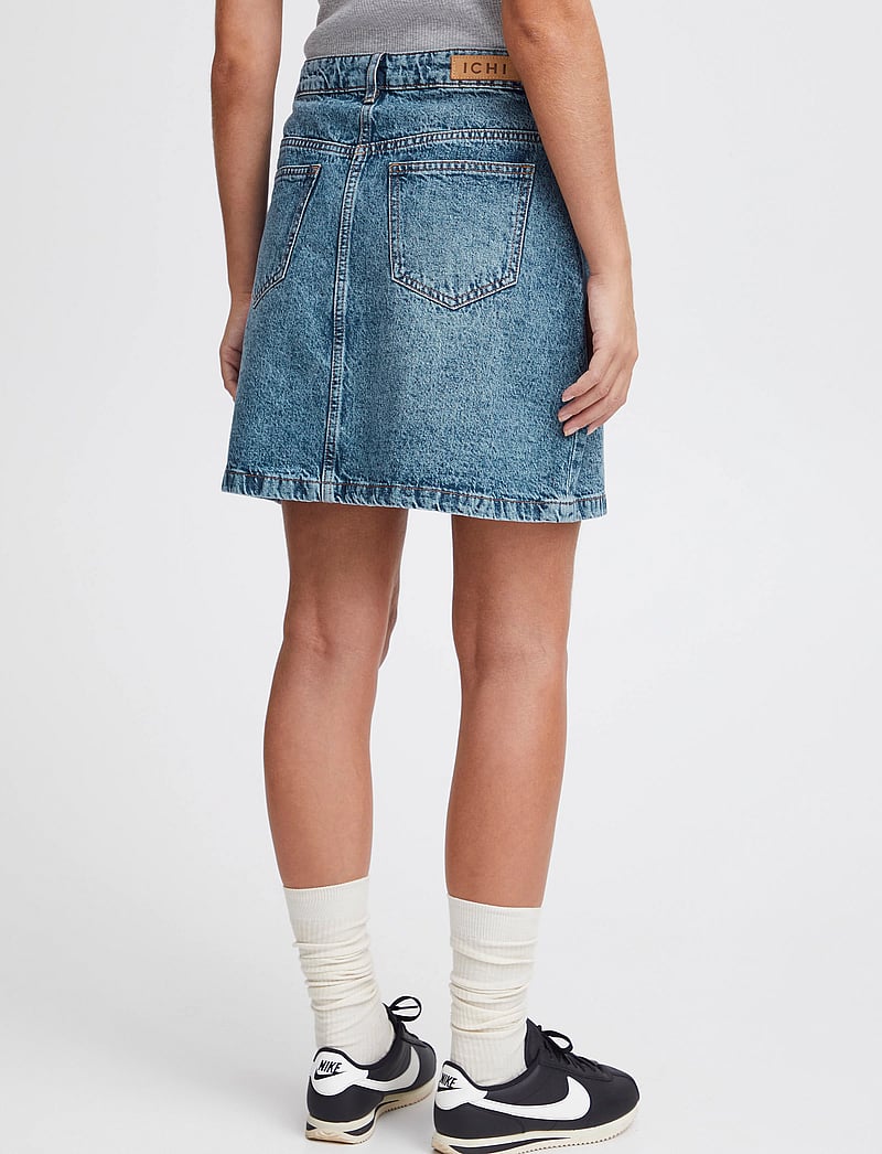 ICHI - IHAVENY SK - jeansröcke - medium blue stone washed - 5