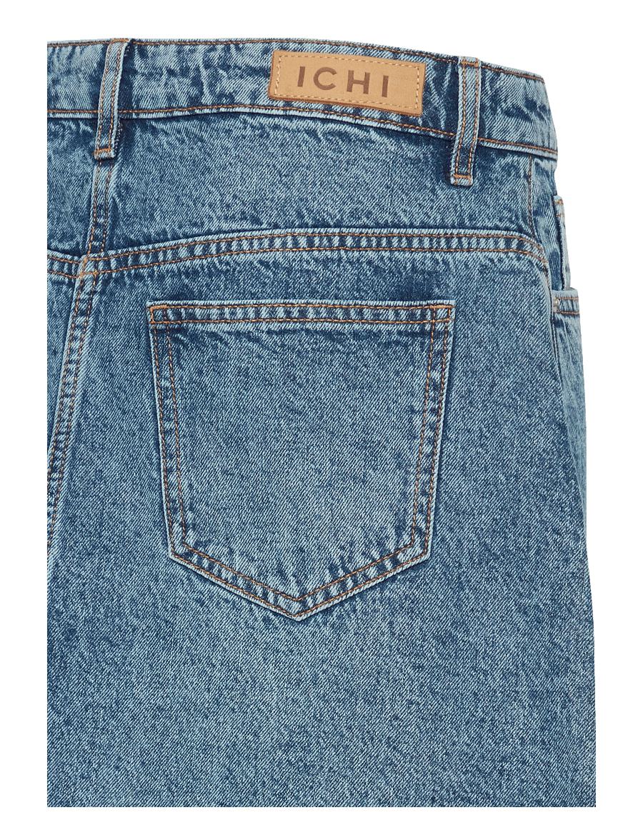 ICHI - IHAVENY SK - jeansröcke - medium blue stone washed - 3