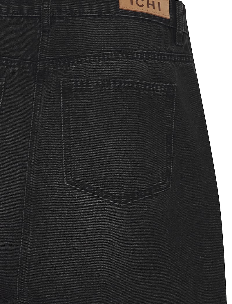 ICHI - IHAVENY SK - denimnederdele - washed black - 4