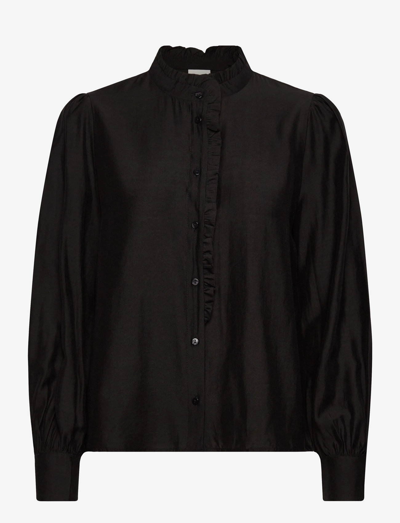 ICHI - IHKARLANI SH - long-sleeved shirts - black - 0