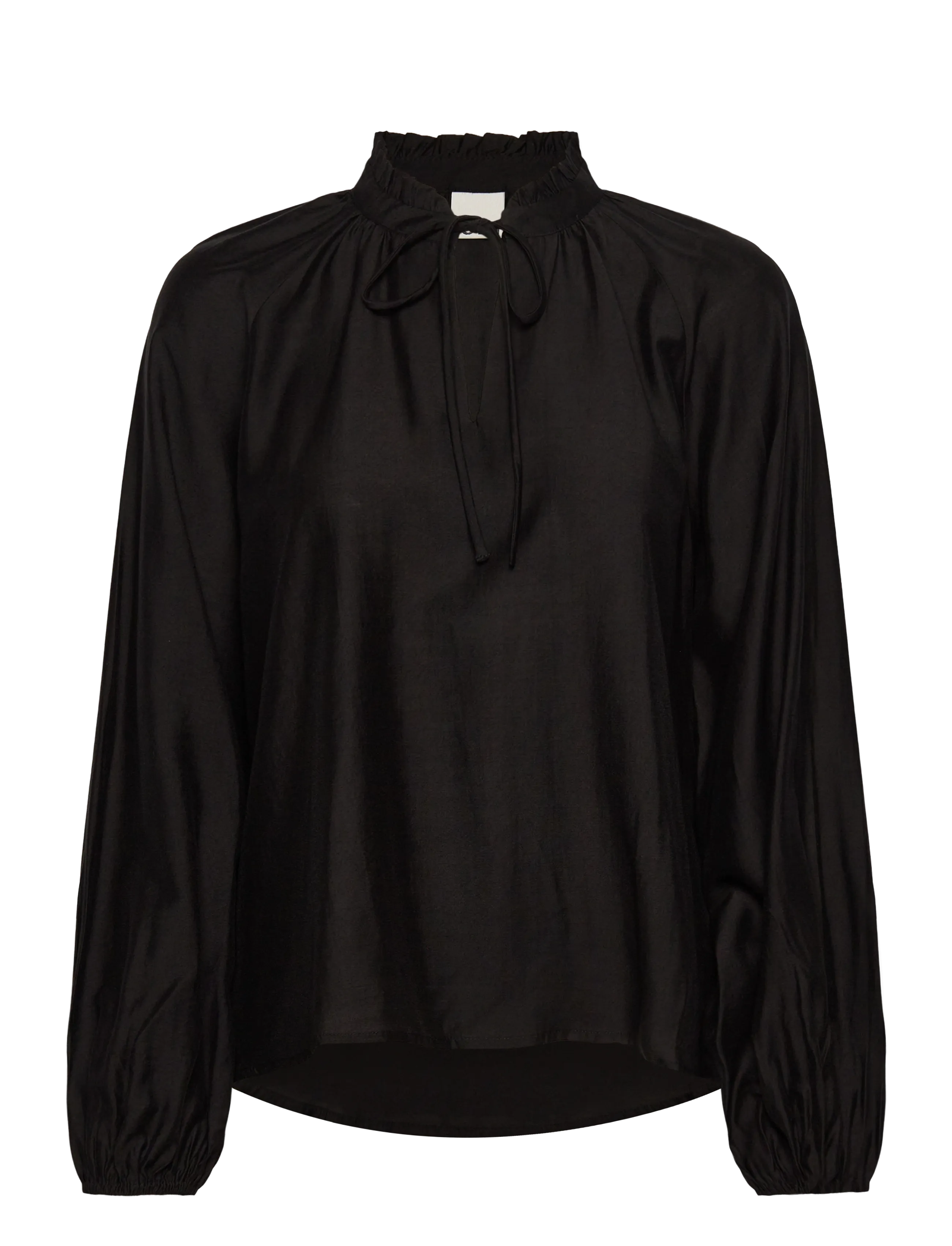 ICHI IHKARLANI LS - Tøj - BLACK / black
