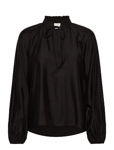 ICHI IHKARLANI LS - Langärmlige Hemden - BLACK / black