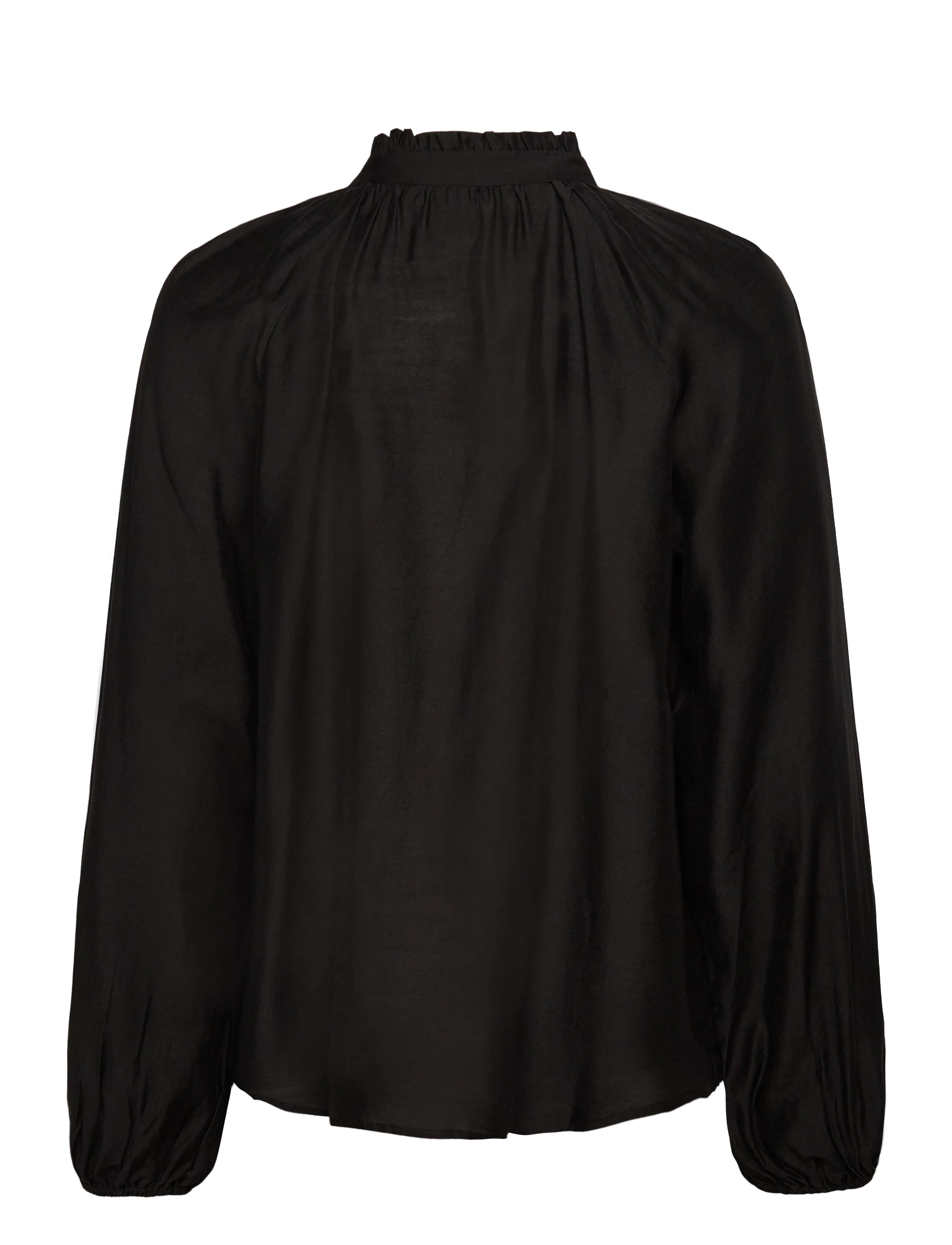 ICHI - IHKARLANI LS - long-sleeved shirts - black - 1