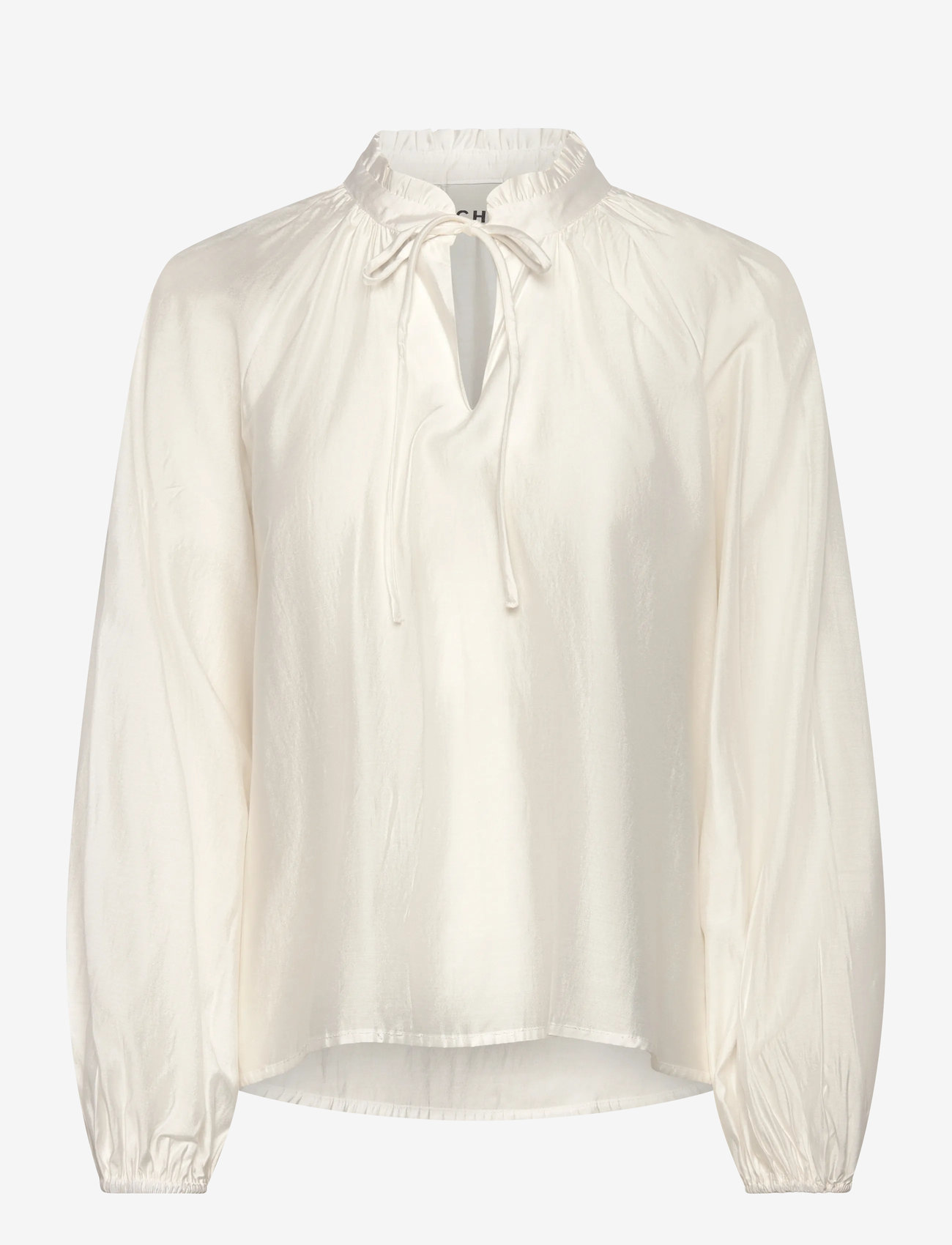 ICHI - IHKARLANI LS - long-sleeved shirts - cloud dancer - 0