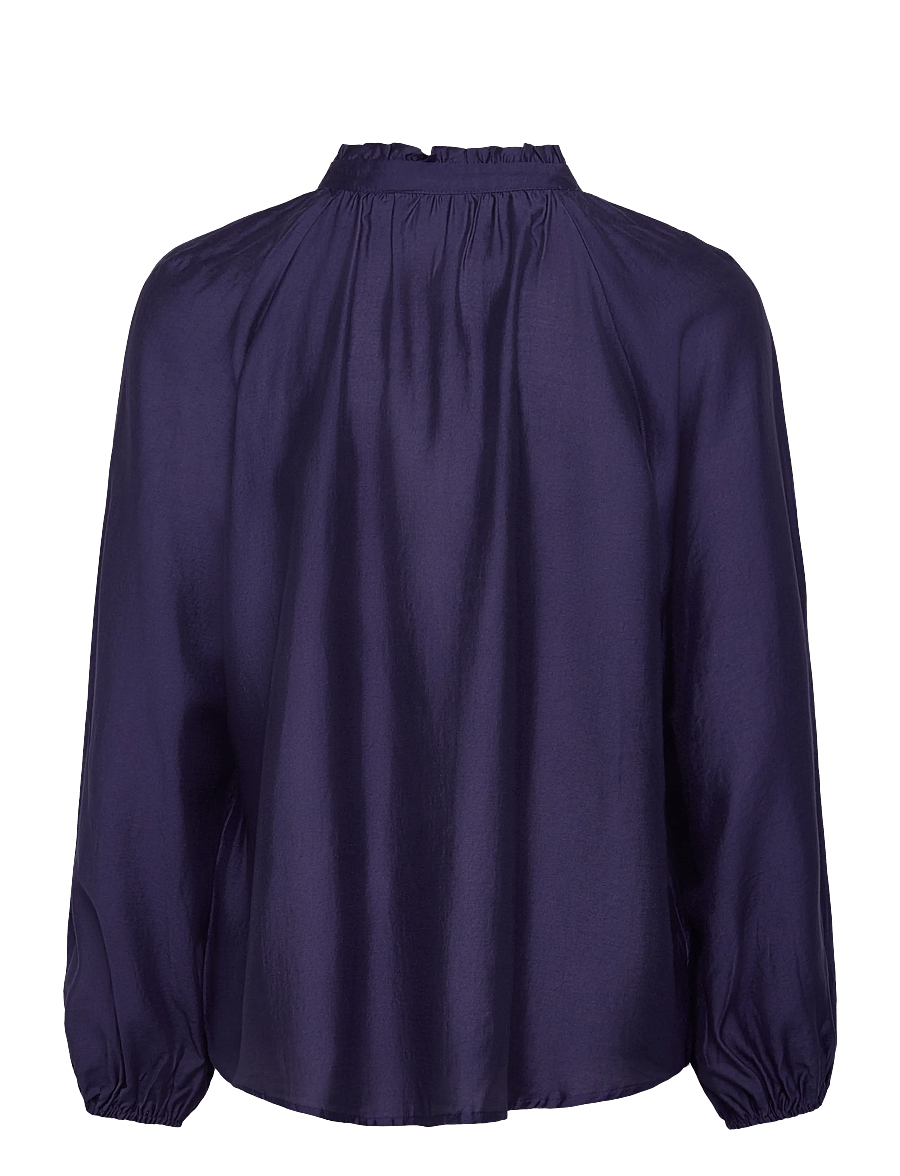 ICHI - IHKARLANI LS - langärmlige hemden - patriot blue - 1