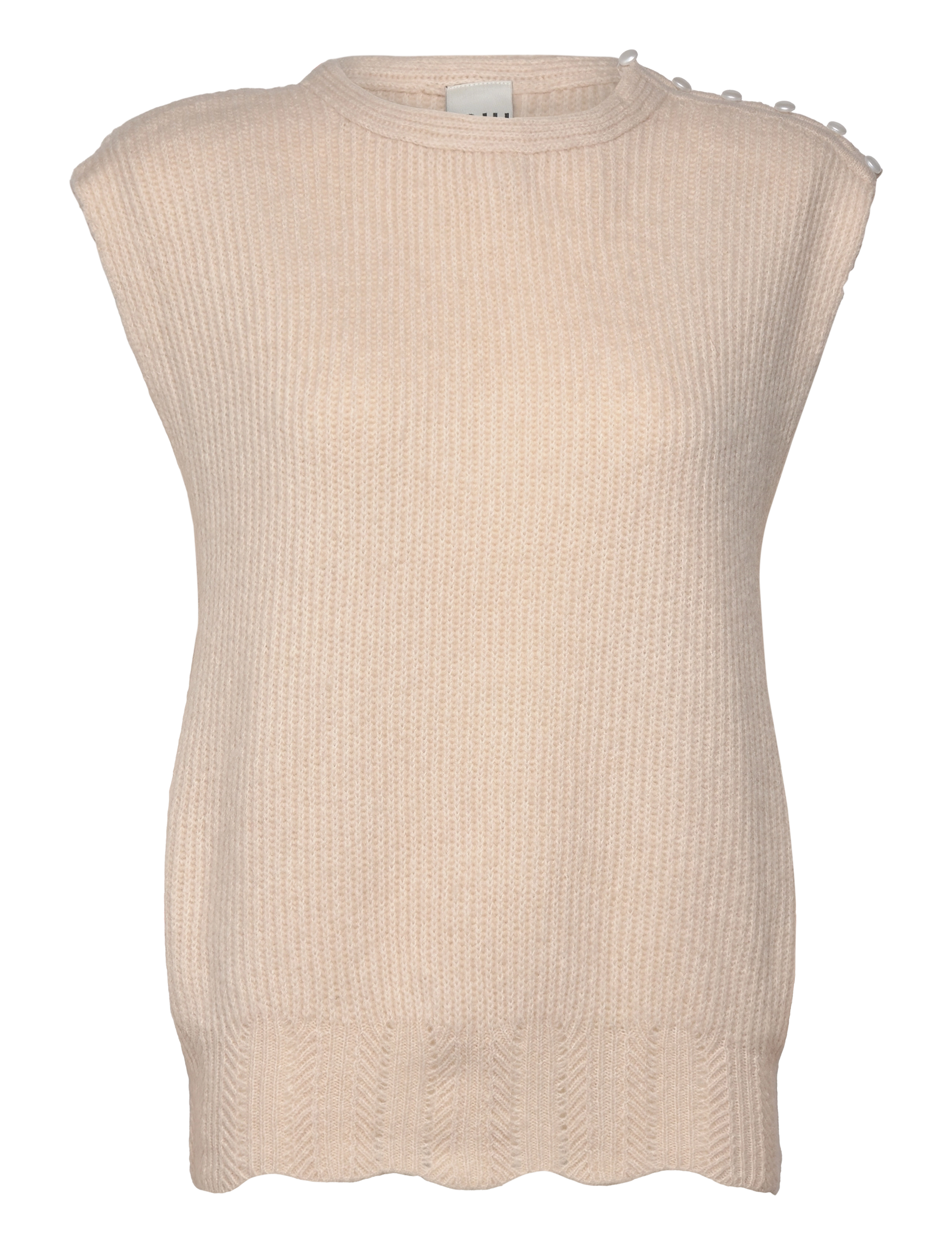 ICHI IHPOVOKE WA3 - Västar - BIRCH / cream