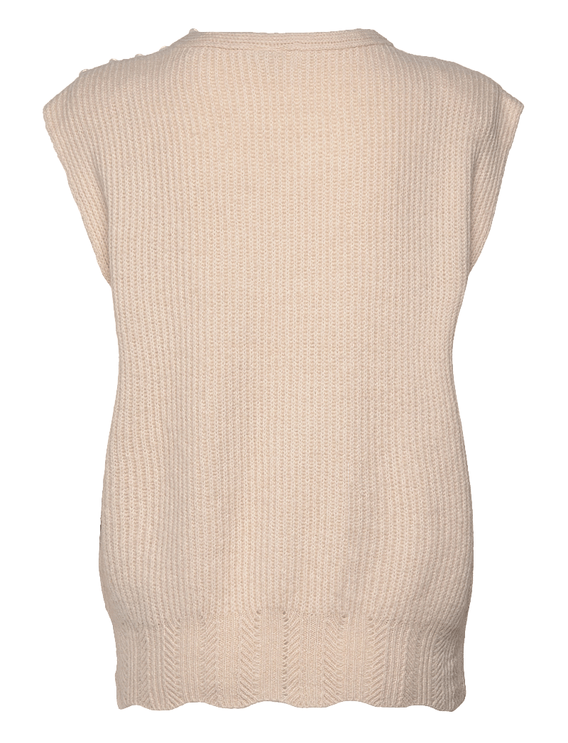 ICHI - IHPOVOKE WA3 - gestrickte westen - birch - 1