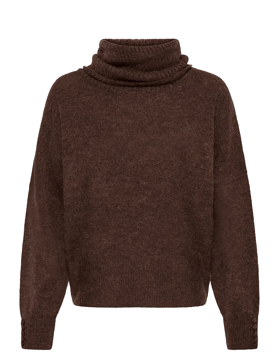 ICHI - IHKAMARA RN2 - rollkragenpullover - chicory coffee - 1