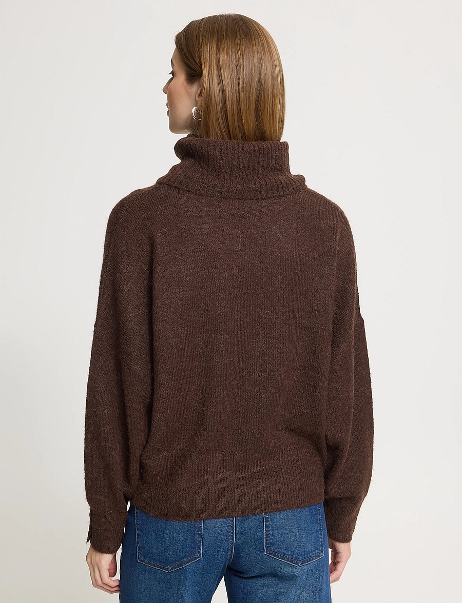 ICHI - IHKAMARA RN2 - rollkragenpullover - chicory coffee - 3