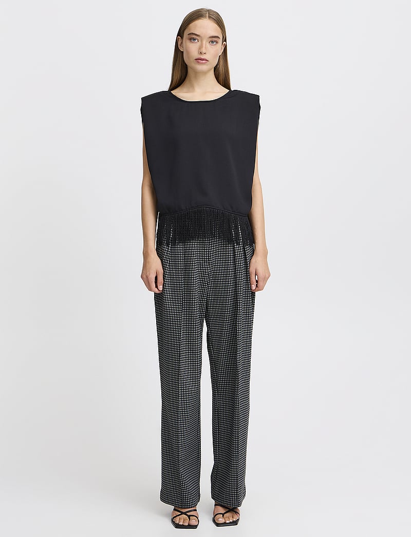 ICHI - IHULRICCO TO - varrukateta pluusid - black - 0