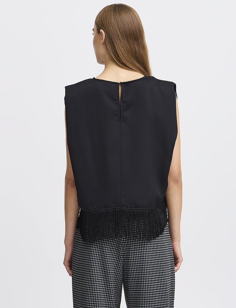 ICHI - IHULRICCO TO - varrukateta pluusid - black - 3