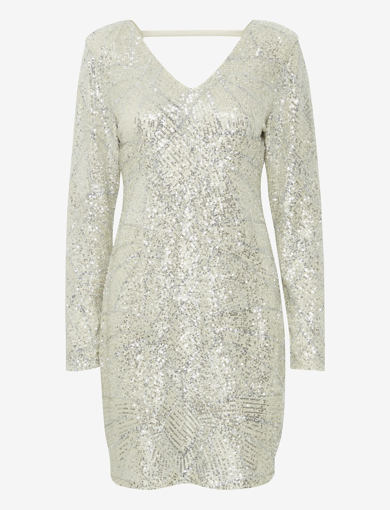 ICHI - IHFAUCA DR - paljettklänningar - frosted almond - 0