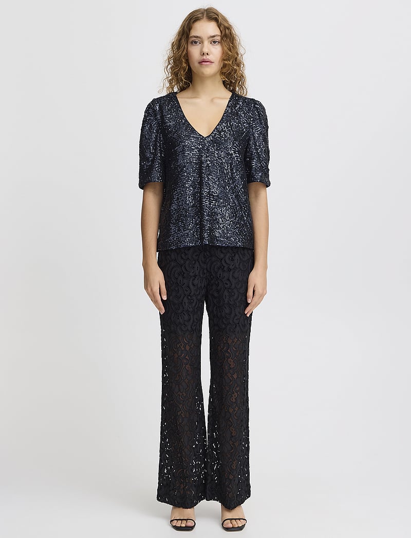 ICHI - IHFAUCA SS - t-särgid - maritime blue - 0