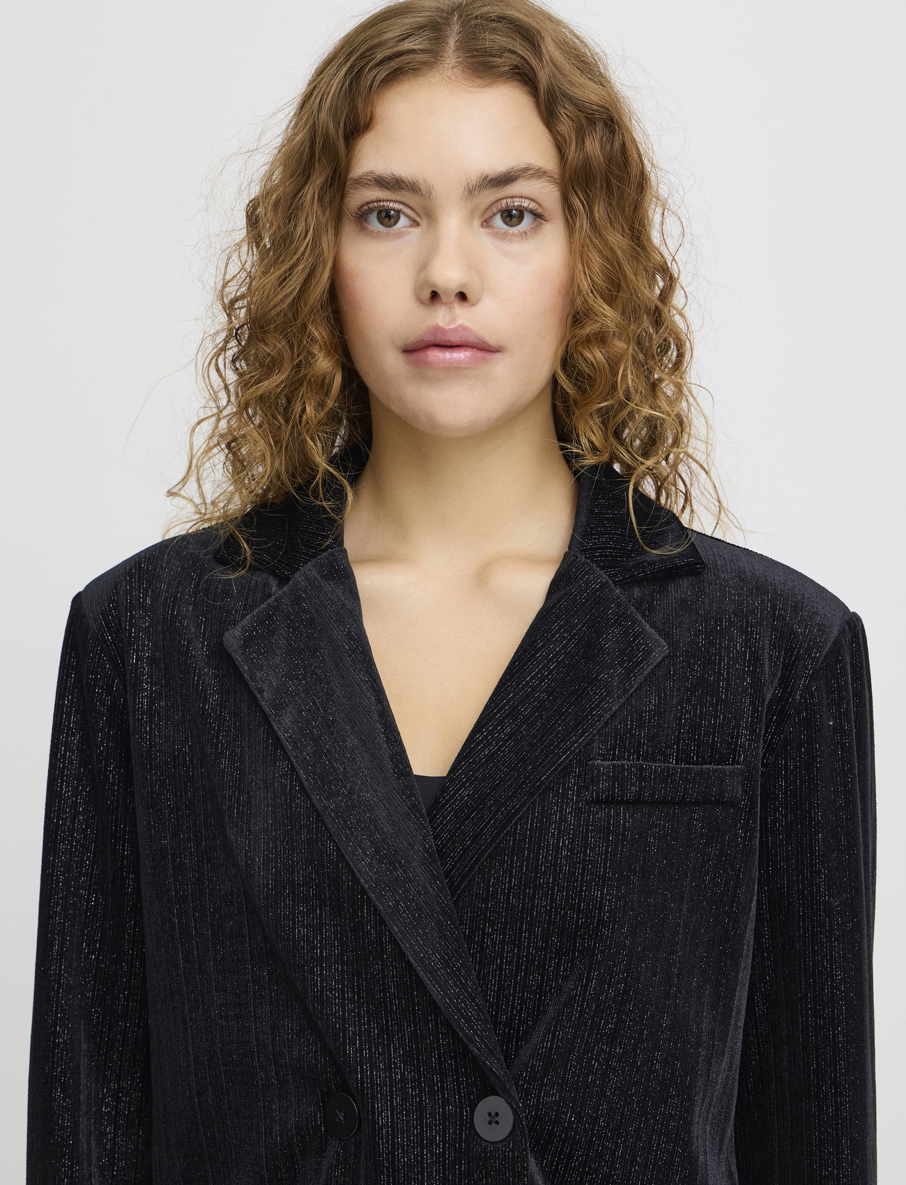 ICHI - IHKATE GLAMOUR BL2 - korte blazere - black - 5