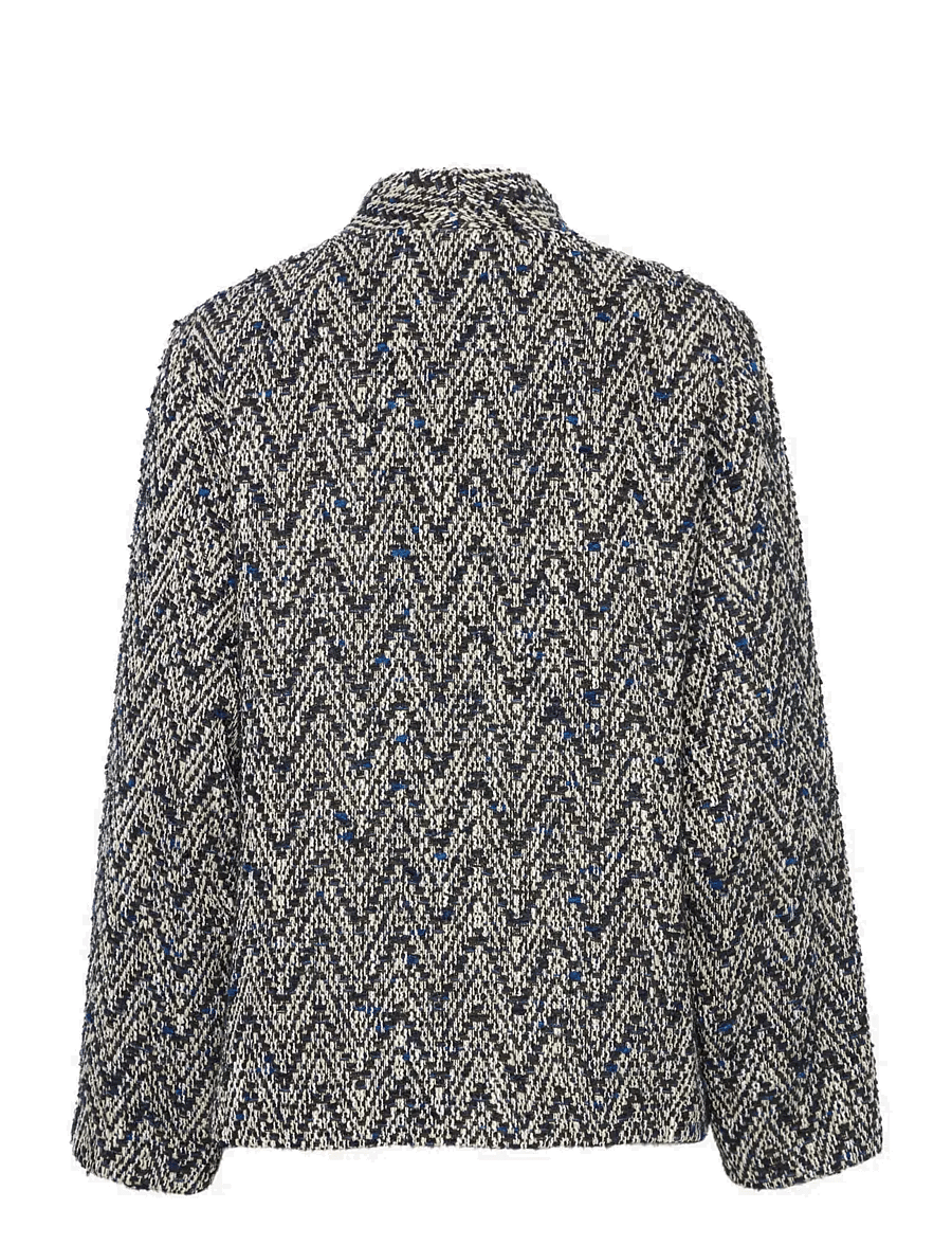 ICHI - IHFONAVI JA - lette jakker - medieval blue structure - 1