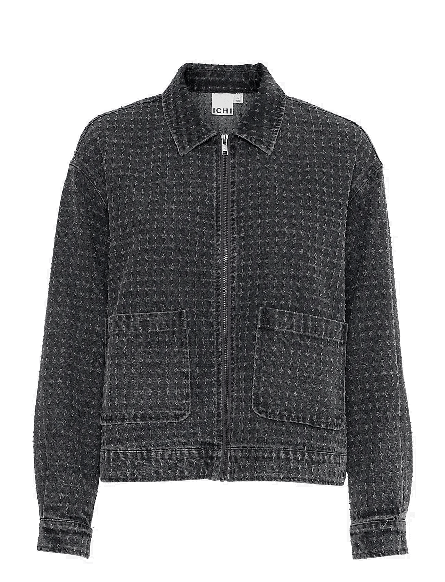 ICHI - IHANGELS JA - frühlingsjacken - washed black - 1